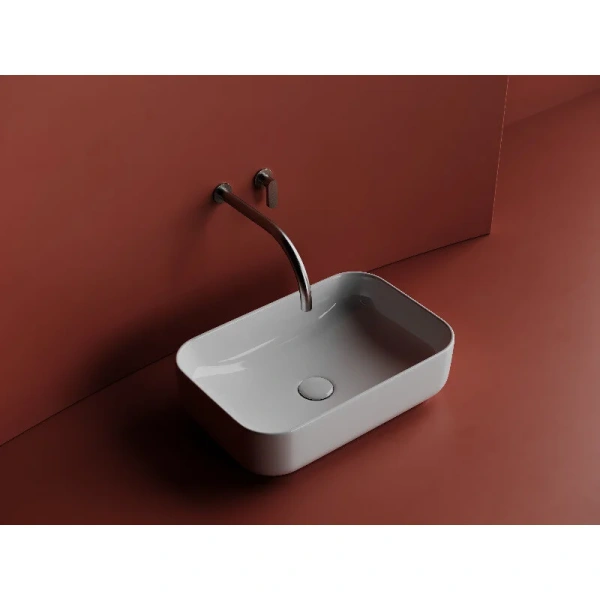 Раковина Ceramica Nova Element 51 см прямоугольная, белые - фото 4