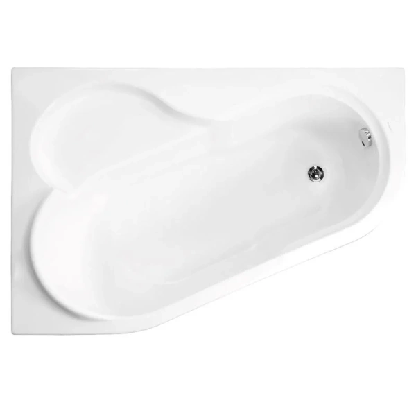 Ванна акриловая Vagnerplast Selena 147×100 см левая - фото 2