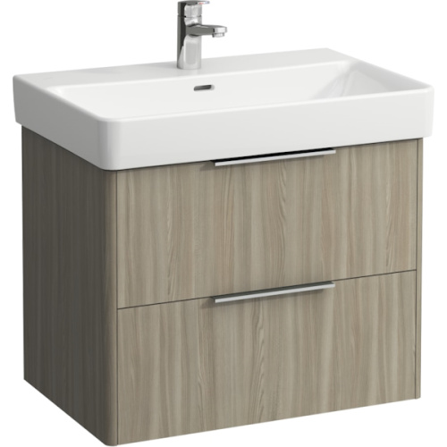 Раковина Laufen Pro S 70 см с отверстием для смесителя с отверстием перелива, белые - фото 4