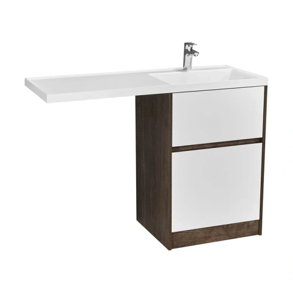 Фасад для тумбы Акватон Лондри 60 см белый, в наличии index_1 - фото 4