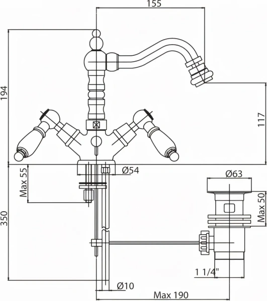 Схема, для биде - фото 2