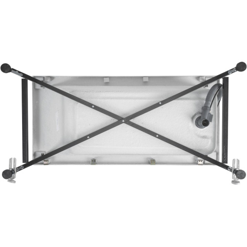 Ванна акриловая Aquanet Bright 145x70 см с каркасом, прямоугольные - фото 5