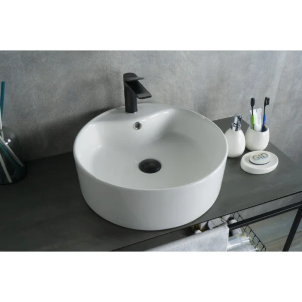 Раковина GID Esfera N9008b 46 см белая - фото 3