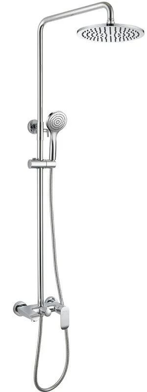 Душевая колонна со смесителем для ванны Bravat PURE F6335369CP-A-RUS - фото 1