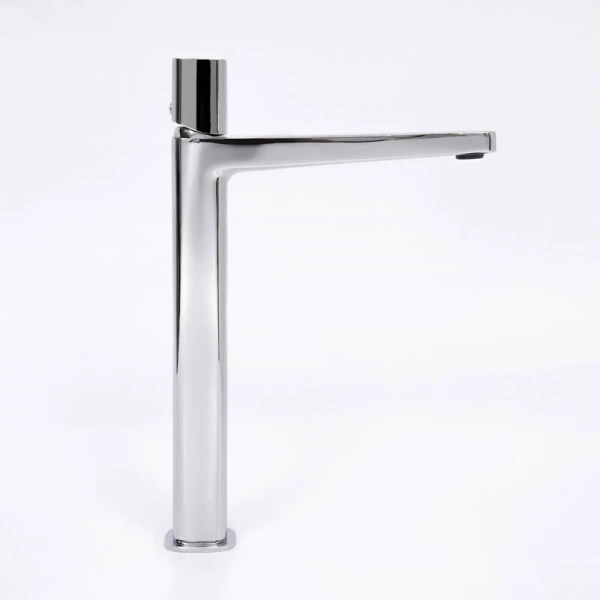 Смеситель для раковины WasserKRAFT Naab хром, высокие, из латуни, прямоугольная форма - фото 5