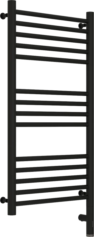 Полотенцесушитель электрический Сунержа Богема 3.0 40х80 см правый черный матовый - фото 1