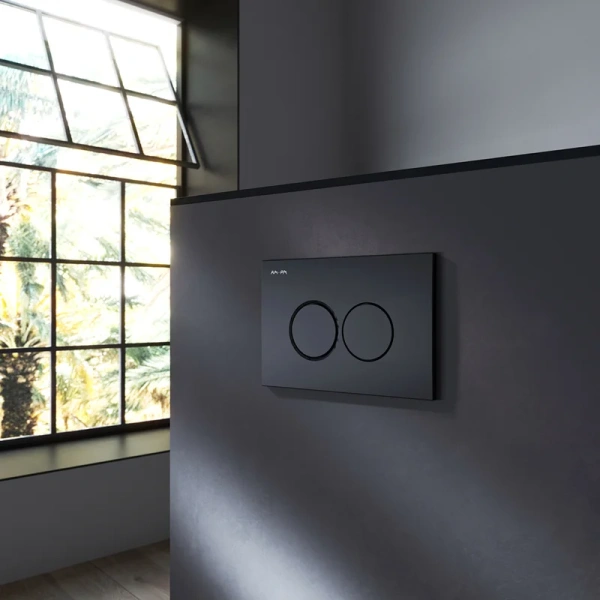 Клавиша смыва Am.Pm ProC черная матовая - фото 4