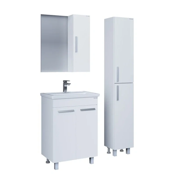 Тумба под раковину напольная Grossman Neo 70 см белая - фото 3