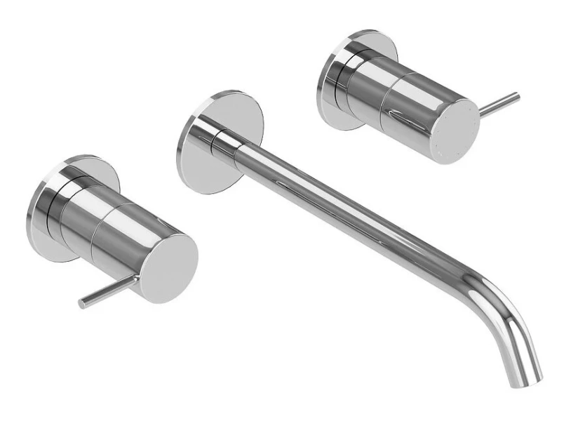 Смеситель для раковины Cezares LEAF-BLI3L-L встраиваемый - фото 3