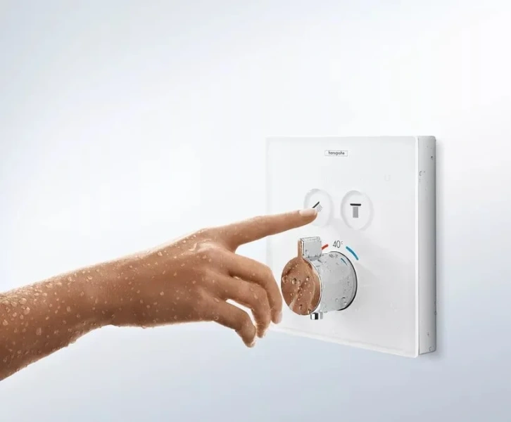 Смеситель для душа Hansgrohe ShowerSelect хром/черный, для душа - фото 2