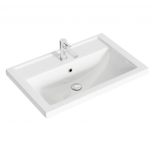 Раковина мебельная Aqwella Фостер 70 см керамическая - фото 2