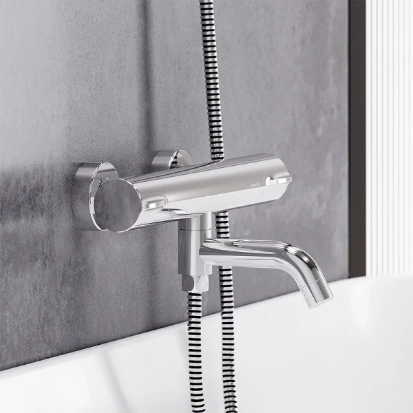 Смеситель для ванны Damixa Scandinavian Pure хром, современные, hi-tech - фото 3