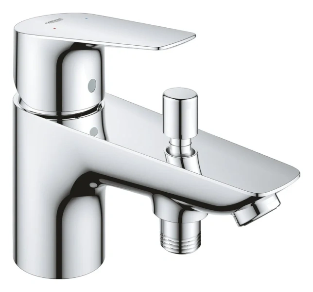 Смеситель для ванны Grohe BauEdge хром - фото 1