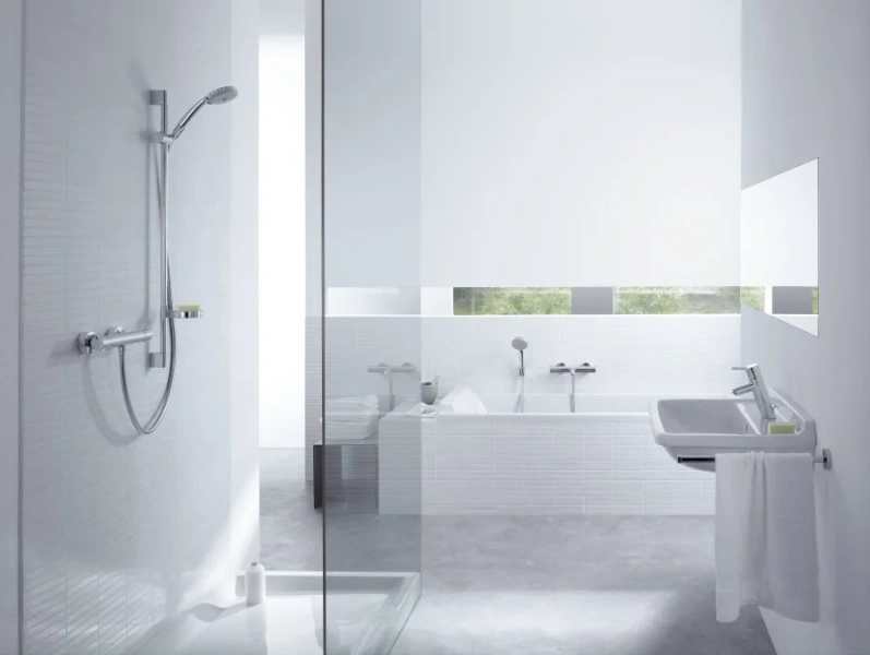 Душевой комплект Hansgrohe Croma 100 хром index_1 - фото 6
