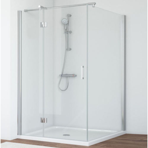 Душевой уголок стекло прозрачное Vegas-glass AFP-Fis 110х120 01 L, современные, hi-tech - фото 3