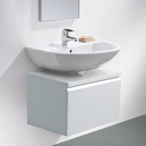 Раковина Laufen Pro 8.1095.2.000 60 см полукруглая, полукруглая, тюльпан - фото 5