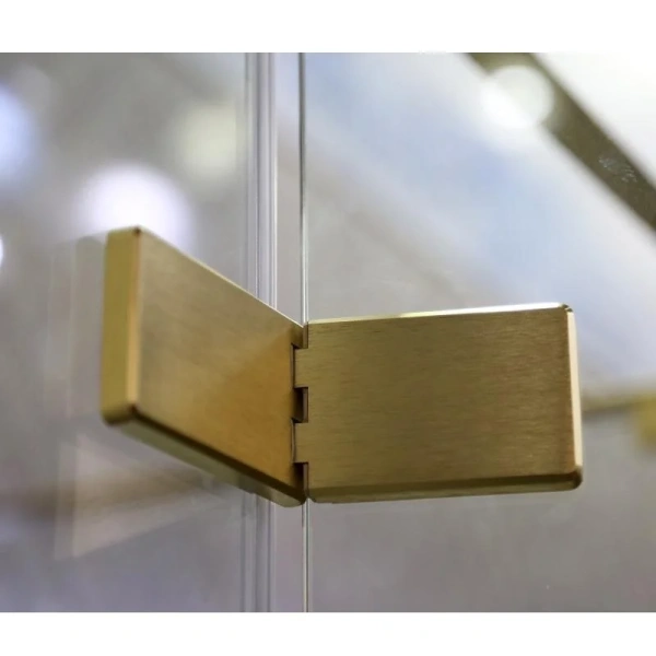 Душевая дверь в нишу Cezares Bellagio 100 см профиль чёрный - фото 4