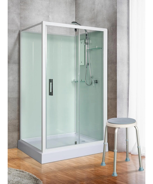 Душевая кабина River Tana 100x80 см с поддоном - фото 4