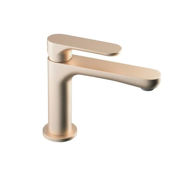 Смеситель для раковины Kerama Marazzi Ole золотой атласный - фото 1