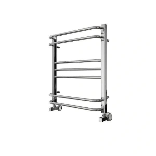 Полотенцесушитель водяной Акватек Бетта 50x60 см хром, для систем горячего водоснабжения, для систем отопления, с нижним подключением - фото 5