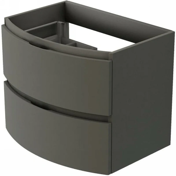 Тумба с раковиной подвесная Cezares Vague 54905 138 см Grigio Talpa Opaco