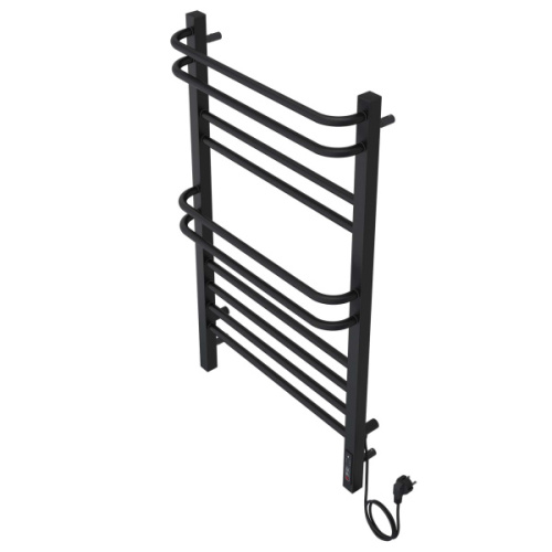 Полотенцесушитель электрический Акватек Бетта 50x90 см черный муар, электрические с наружной вилкой, электрические скрытого подключения, правое подключение - фото 5