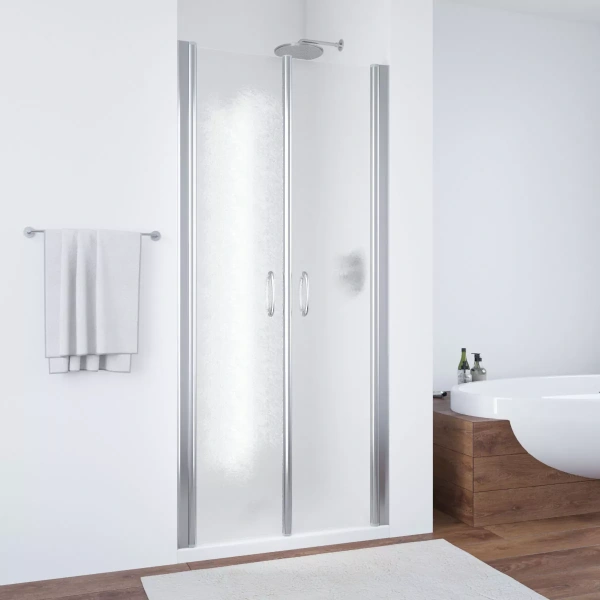 Душевая дверь стекло шиншилла Vegas-glass E2P 75 02, современные, hi-tech - фото 2