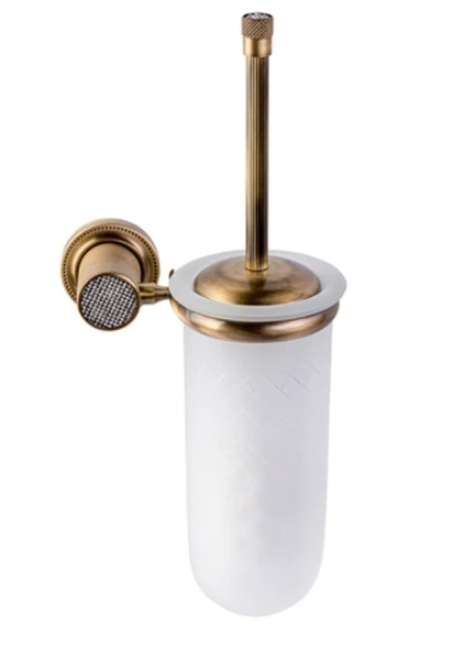 Ершик Boheme Royal Cristal бронза, черный кристалл - фото 1