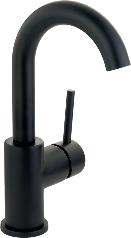 Смеситель для раковины Migliore Fortis черный матовый - фото 1