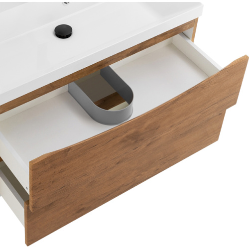 Тумба под раковину подвесная BelBagno Marino 90 см rovere nature, светло-коричневая - фото 7