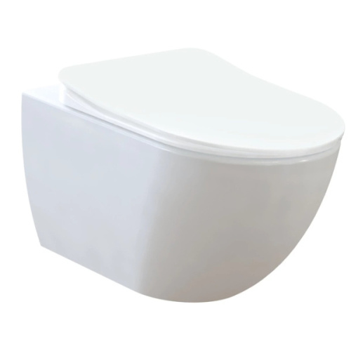 Унитаз подвесной Creavit Free белый глянец - фото 1