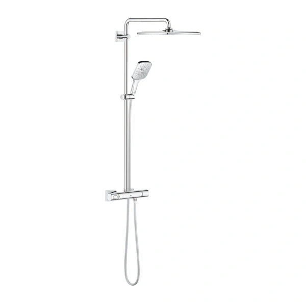 Душевая система Grohe Rainshower SmartActive 310 Mono Cube 26649000 квадратный - фото 1