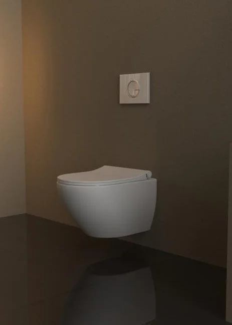 Клавиша смыва BERGES Novum R1 белая, в наличии - фото 2