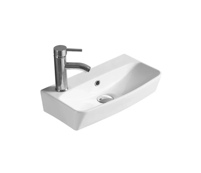 Раковина SantiLine 45 см белая - фото 1