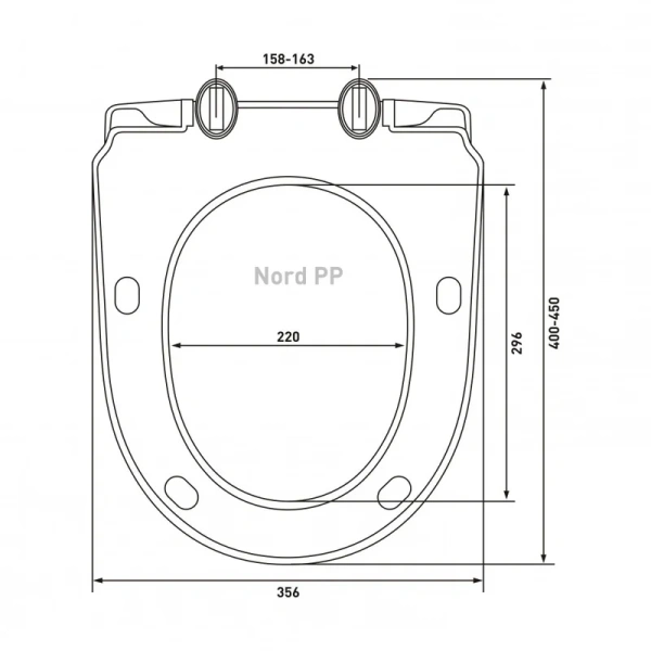 Крышка-сиденье BERGES Nord белая, в наличии index_2 - фото 6