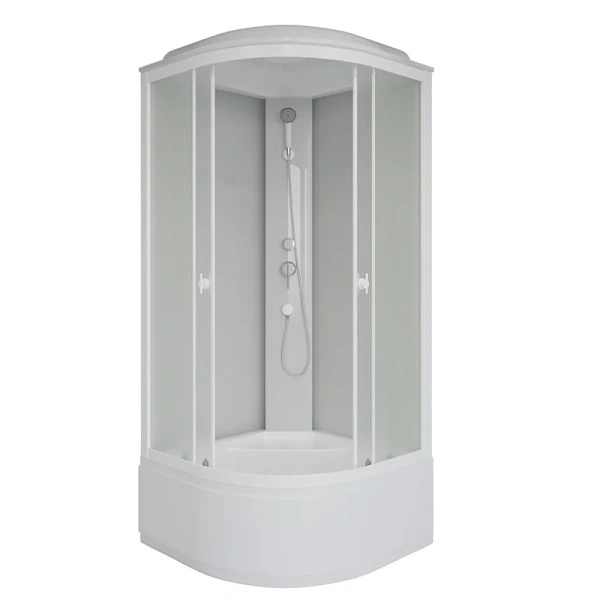 Душевая кабина Niagara Promo 80х80 см стекло матовое - фото 1