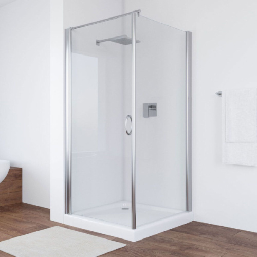 Душевой уголок стекло прозрачное Vegas-glass EP-Fis 80х110 01 L