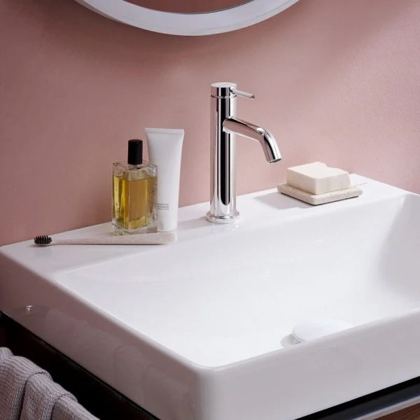 Смеситель для раковины Hansgrohe Tecturis S хром, современные, hi-tech - фото 3