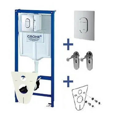 Инсталляция для унитаза Grohe Rapid SL с кнопкой - фото 1