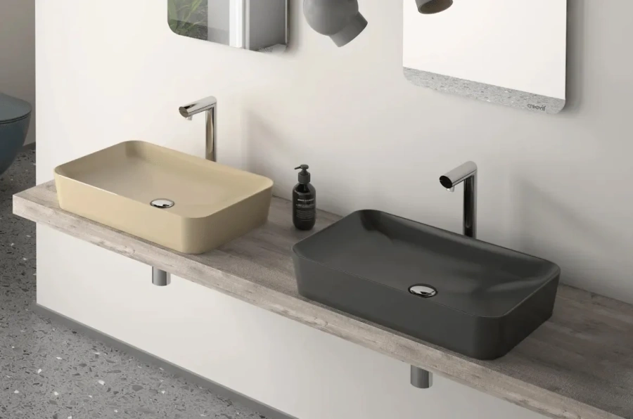 Раковина Creavit Ultra 60 см капучино - фото 2