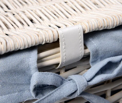 Корзина для белья WasserKRAFT Lippe плетеная, недорого - фото 5