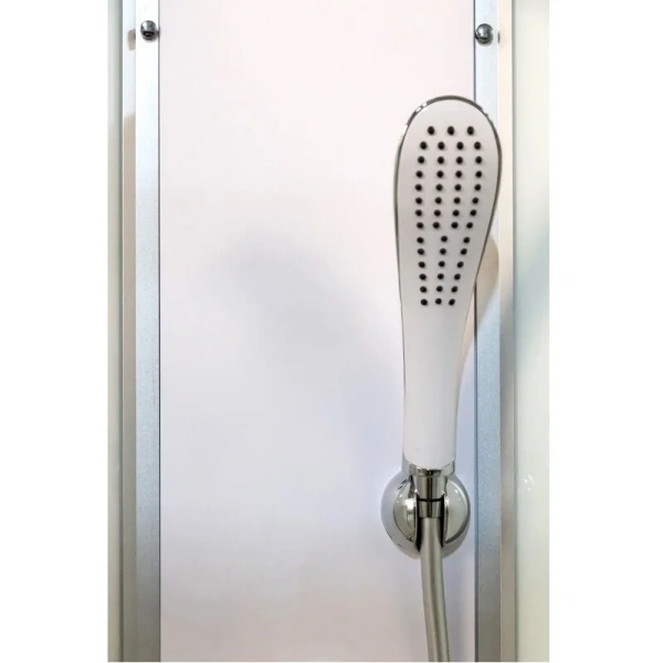 Душевая кабина Deto L 100x100 см с крышей, с раздвижными дверьми - фото 6