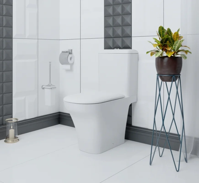 Унитаз компакт Lavinia Boho Bristol безободковый - фото 4