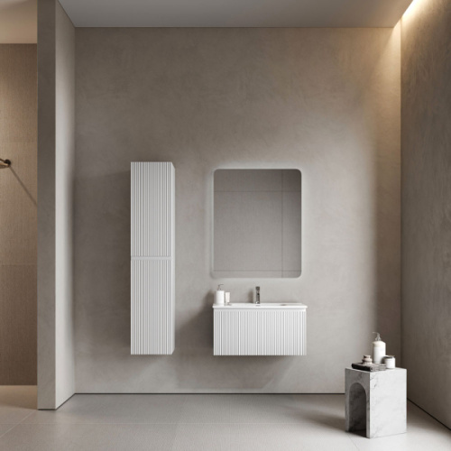 Тумба под раковину подвесная Sancos Snob R 1.0 80 см bianco - фото 2