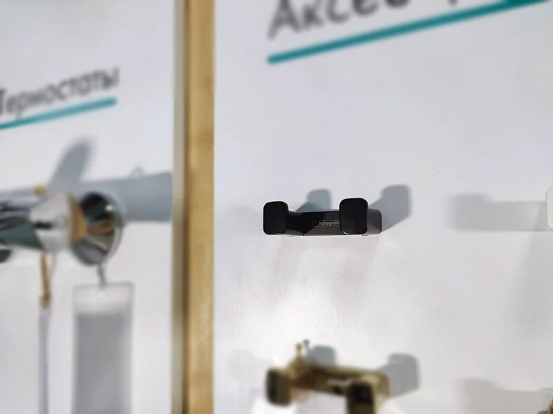 Крючок для ванной Hansgrohe AddStoris шлифованный черный хром index_1 - фото 7