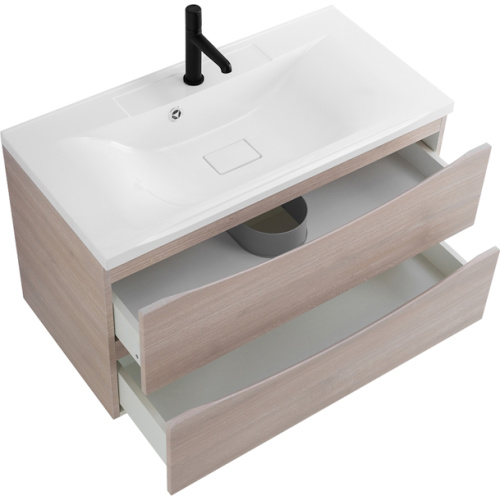 Тумба под раковину подвесная BelBagno Marino 90 см rovere grigio, 90 см - фото 6