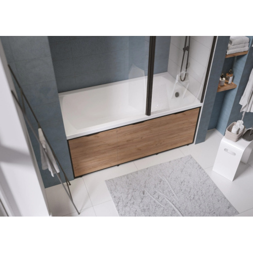 Фронтальная панель 1Marka Grunge Loft 150 см Дуб Крафт золотой - фото 2