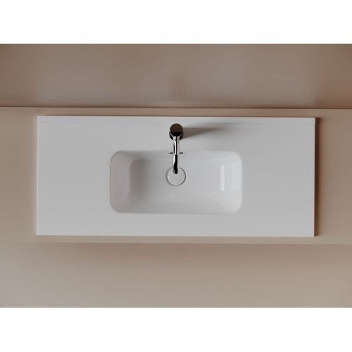 Раковина Ceramicanova Compact 91 см белая - фото 3