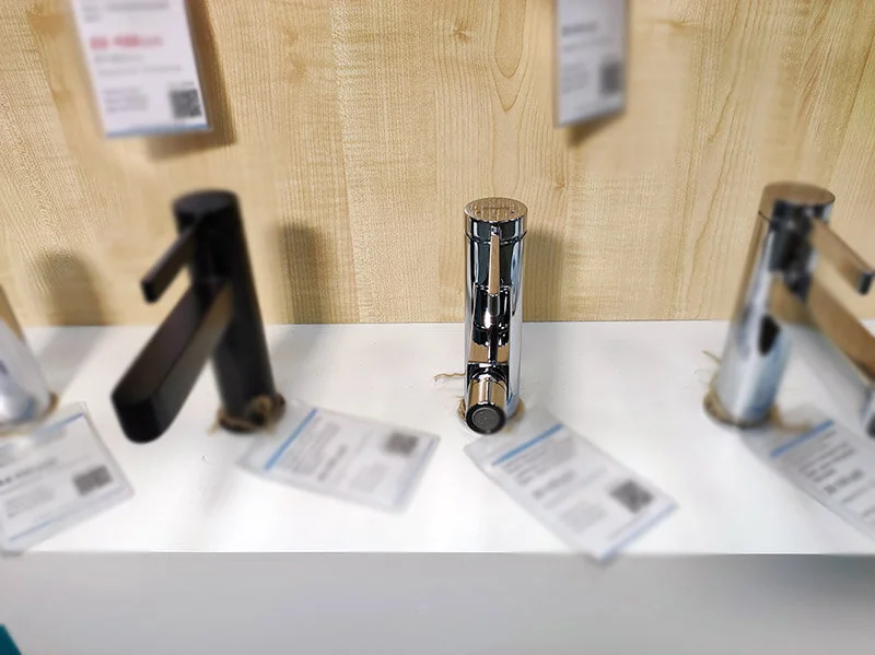 Смеситель для биде Hansgrohe Finoris хром, на биде - фото 6