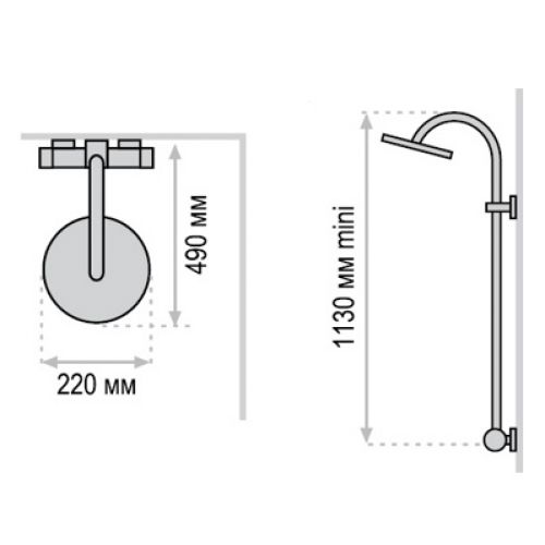 Душевая система Valentin Key Largo - фото 2